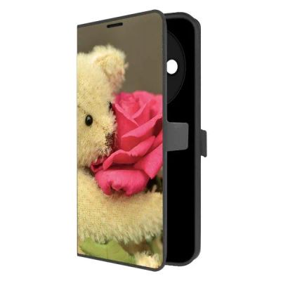 Лот: 25380644. Фото: 1. Чехол Krutoff Eco Book "Медвежонок... Чехлы, бамперы
