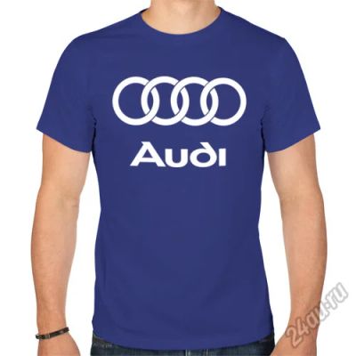Лот: 5740325. Фото: 1. Мужская футболка хлопок "Audi... Футболки, поло