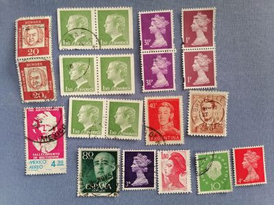 Лот: 25084405. Фото: 1. Марки иностранные. Личности 25. Марки