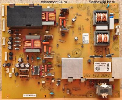 Лот: 4945003. Фото: 1. Блок питания PLCD300P3 тв.Филипс... Печатные платы