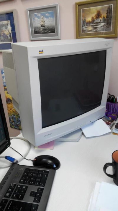 Лот: 8236468. Фото: 1. Монитор ViewSonic G810 (б/у) рабочий. ЭЛТ-мониторы