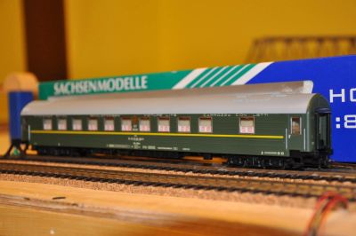 Лот: 4714516. Фото: 1. Sachenmodelle 74329 Спальный вагон... Железнодорожный моделизм