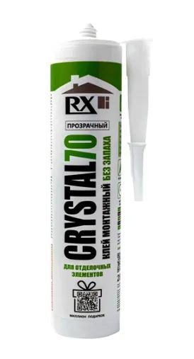 Лот: 23533606. Фото: 1. Клей монтажный RX Formula Crystal... Клеи, герметики, пена монтажная, клейкие ленты