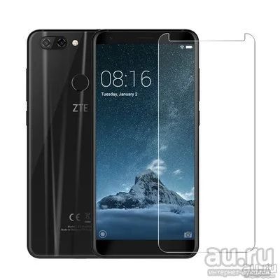 Лот: 13428547. Фото: 1. Защитное стекло ZTE Blade V9 Pixel... Защитные стёкла, защитные плёнки
