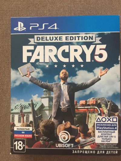 Лот: 11337466. Фото: 1. Far Cry 5 Deluxe Edition PS4 PlayStation... Игры для консолей