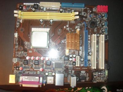 Лот: 13876025. Фото: 1. Материнская плата ASUS M4N78-AM... Материнские платы