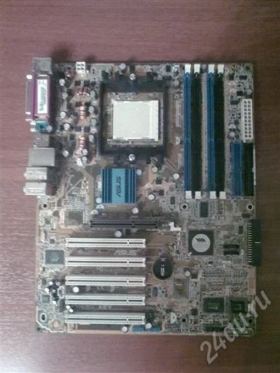 Лот: 541129. Фото: 1. Материнская плата Asus (неисправная... Материнские платы