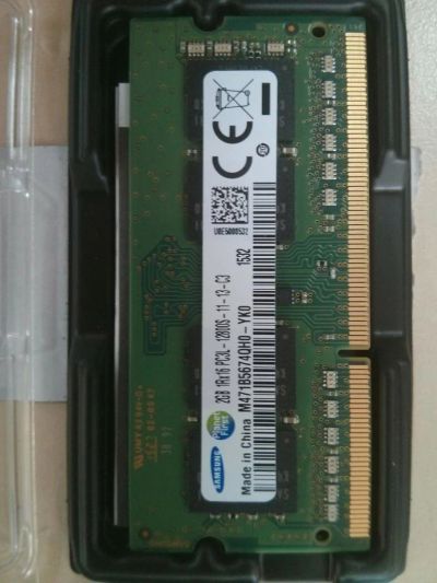 Лот: 10068754. Фото: 1. Samsung 2gb DDR3 1rx16 pc3l-12800s-11-13-c3... Оперативная память