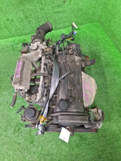 Лот: 19382765. Фото: 1. Двигатель Toyota Spacio AE111... Двигатель и элементы двигателя