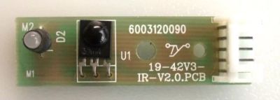 Лот: 13317592. Фото: 1. Модуль IR/LED 19-42V3-IR-V2.0... Запчасти для телевизоров, видеотехники, аудиотехники