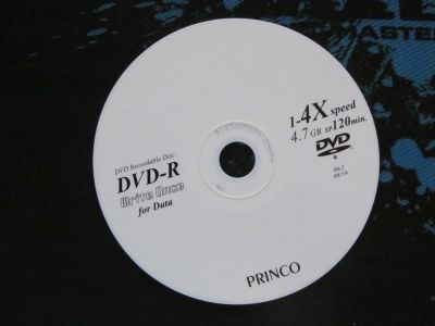 Лот: 6723645. Фото: 1. DVD-R Princo 4xSpeed 4,7GB SP... CD, DVD, BluRay