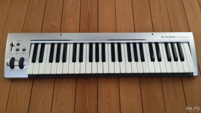 Лот: 8745608. Фото: 1. MIDI-клавиатура M-Audio KeyRig... MIDI-оборудование