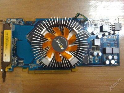 Лот: 1584494. Фото: 1. Видюха Zotac Nvidia GeForce 9600... Видеокарты