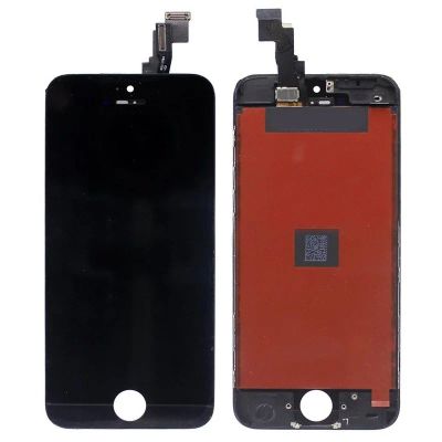 Лот: 12059960. Фото: 1. Дисплей iPhone 5C в сборе Черный. Дисплеи, дисплейные модули, тачскрины