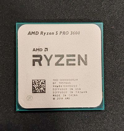 Лот: 24932386. Фото: 1. Процессор AMD Ryzen 5 Pro 3600... Процессоры