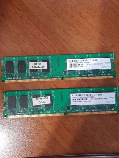Лот: 11298348. Фото: 1. Оперативная память Apacer ddr2... Оперативная память