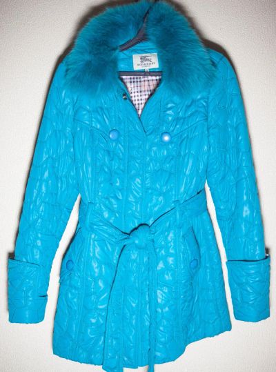 Лот: 4100505. Фото: 1. Стеганое Пальто Burberry. Верхняя одежда