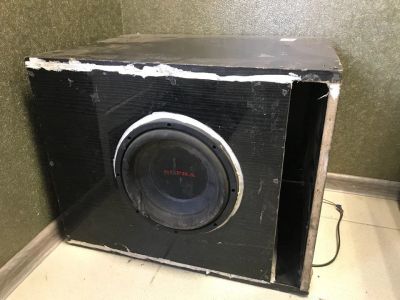 Лот: 10363471. Фото: 1. Сабвуфер автомобильный Supra исправный... Сабвуферы