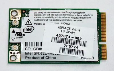 Лот: 3618657. Фото: 1. Wi-Fi модуль для ноутбуков 407674-002. WiFi, Bluetooth адаптеры