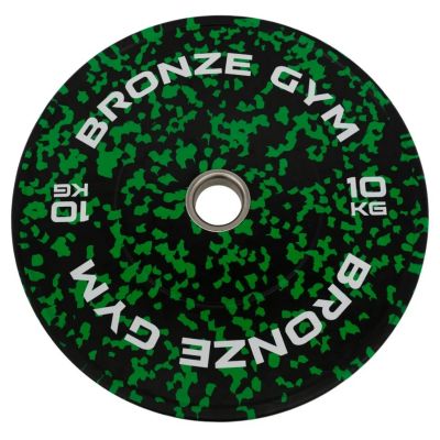 Лот: 25046917. Фото: 1. Диск бамперный 10кг Bronze Gym... Штанги, блины