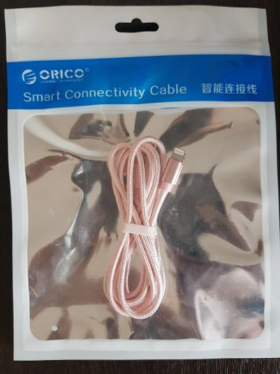 Лот: 11866525. Фото: 1. orico iphone cable. Дата-кабели, переходники