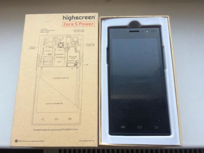 Лот: 6850594. Фото: 1. Телефон Highscreen Zera S Power. Смартфоны