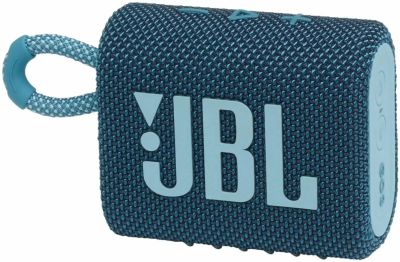 Лот: 17638193. Фото: 1. Портативная колонка JBL GO 3 Blue... Портативные, беспроводные колонки