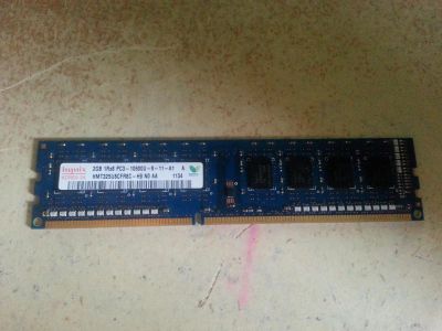 Лот: 5102350. Фото: 1. Hynix 2Gb DDR3 1rx8 pc3-10600u-9-11-a1. Оперативная память