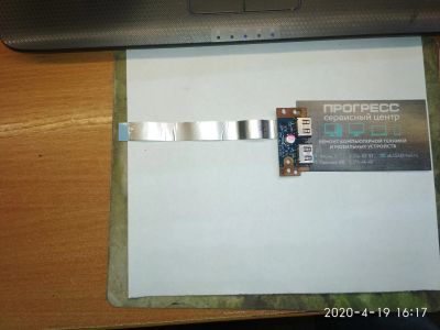 Лот: 15860736. Фото: 1. USB порты от Toshiba satellite... Шлейфы, кабели, переходники