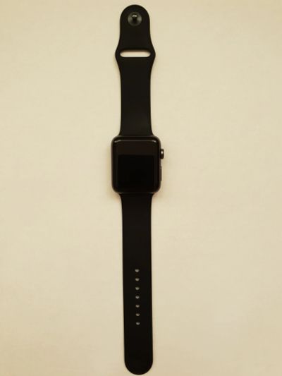 Лот: 11669510. Фото: 1. Apple watch 2 черные 42 мм. Смарт-часы, фитнес-браслеты, аксессуары