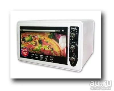 Лот: 8426633. Фото: 1. Электродуховка AKEL AF-730 белая... Микроволновки, мини-печи