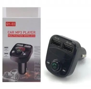 Лот: 22183438. Фото: 1. Модулятор Bluetooth EP QY03 2USB... FM-модуляторы, трансмиттеры