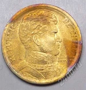 Лот: 1583078. Фото: 1. Чили. 10 песо 2004г. Америка