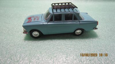 Лот: 19970786. Фото: 1. Модель Москвич 412 Дача СССР. Автомоделизм