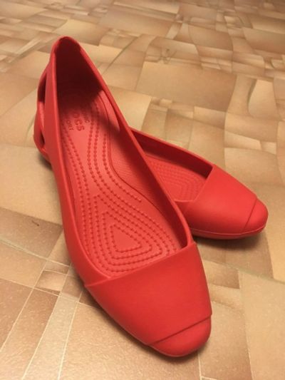 Лот: 11615084. Фото: 1. Crocs балетки женские р36/W6 на... Балетки