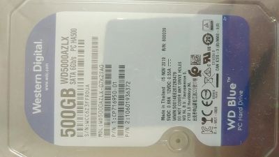 Лот: 16954935. Фото: 1. HDD 500Gb. Жёсткие диски (HDD)
