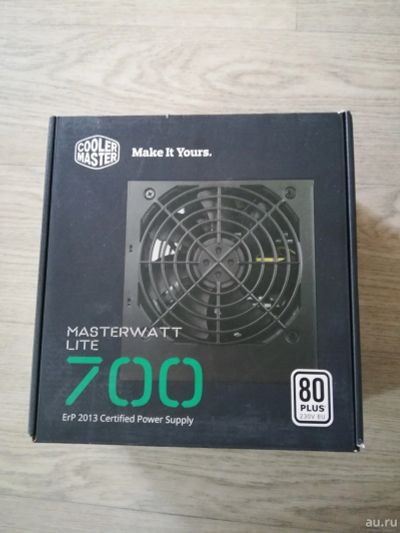 Лот: 13877678. Фото: 1. Блок питания CoolerMaster 700W. Корпуса, блоки питания