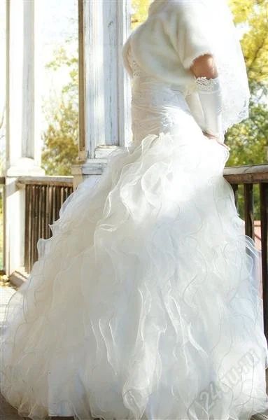 Лот: 2192538. Фото: 1. Очень красивое свадебное платье... Свадебные платья