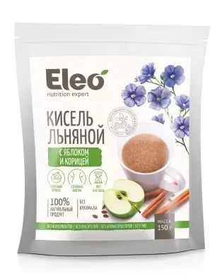 Лот: 12963463. Фото: 1. Кисель льняной с яблоком и корицей... Напитки
