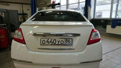 Лот: 10232111. Фото: 1. Липспойлер (спойлер) на Nissan... Детали тюнинга