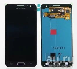 Лот: 9283545. Фото: 1. Дисплей Samsung A300F (A3) в сборе... Дисплеи, дисплейные модули, тачскрины
