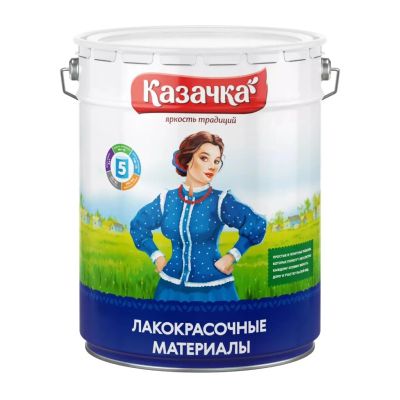 Лот: 24085013. Фото: 1. Эмаль Казачка, ПФ-115 Пром, алкидная... Краски, лаки, растворитель