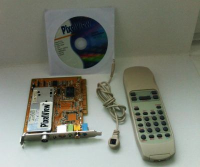Лот: 7049797. Фото: 1. ТВ тюнер PCI с пультом, выносным... ТВ-тюнеры и карты захвата