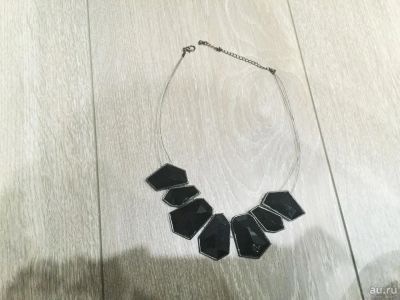 Лот: 9443411. Фото: 1. Черное колье H&M. Колье