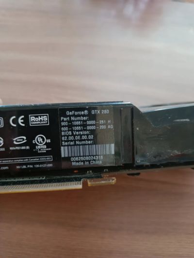 Лот: 22171499. Фото: 1. Palit GeForce GTX 280. Видеокарты