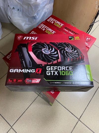 Лот: 16412356. Фото: 1. Видеокарта MSI GeForce GTX 1060... Видеокарты