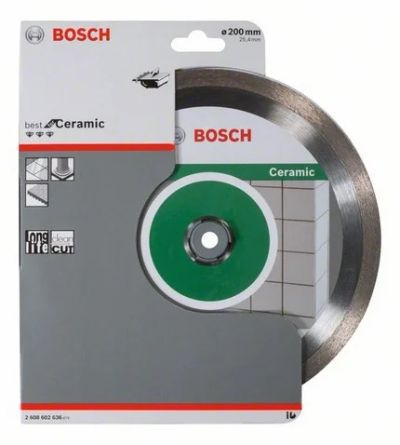 Лот: 7318577. Фото: 1. Алмазный диск Bosch BEST для плиткорезов... Расходные материалы, сменные насадки