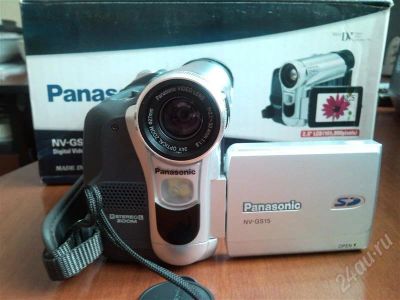 Лот: 313534. Фото: 1. Видеокамера Panasonic NV-GS15. Видеокамеры