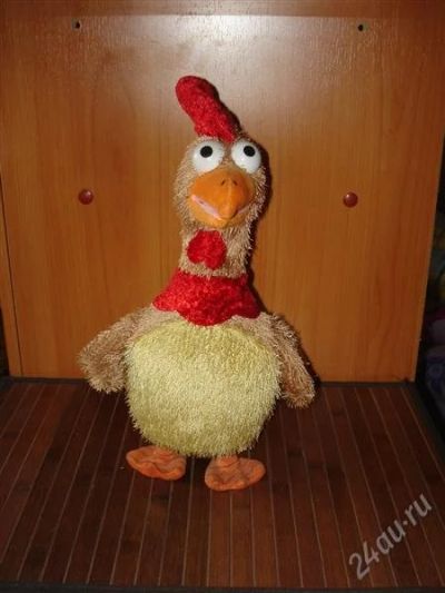 Лот: 1113118. Фото: 1. Игрушка на батарейках курица... Электронные