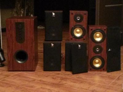 Лот: 6005839. Фото: 1. luXeon spk w 5.1 акустическая... Активные акустические системы